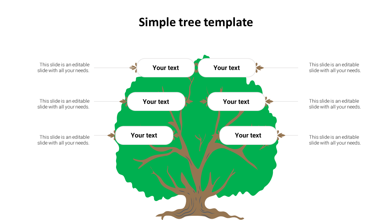 Simple Tree Template PowerPoint & Google Slides Presentation